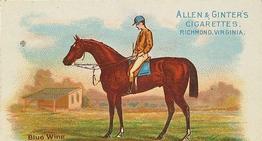 1888 Allen & Ginter World's Racers (N32) #NNO Blue Wing Front